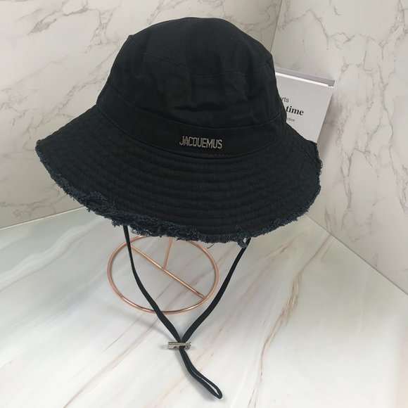 NWT Jacquemus bucket hat in black - Picture 2 of 12